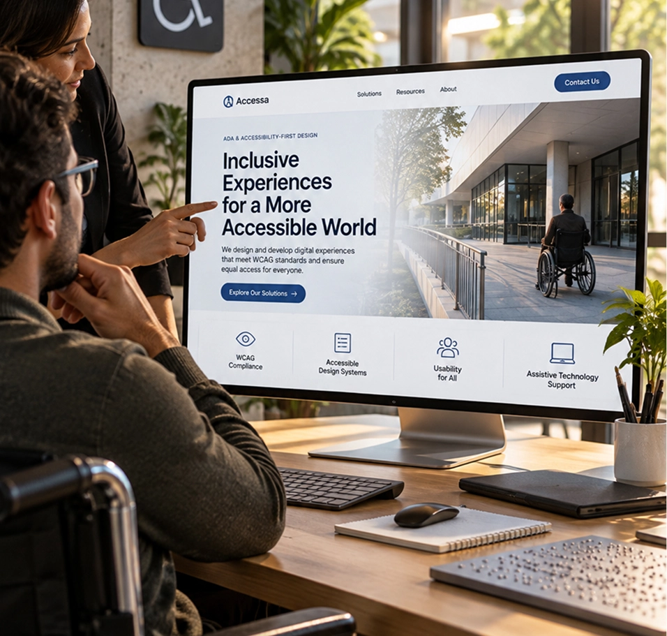 ADA & ACCESSIBILITY-FIRST DESIGN (WCAG COMPLIANCE)
