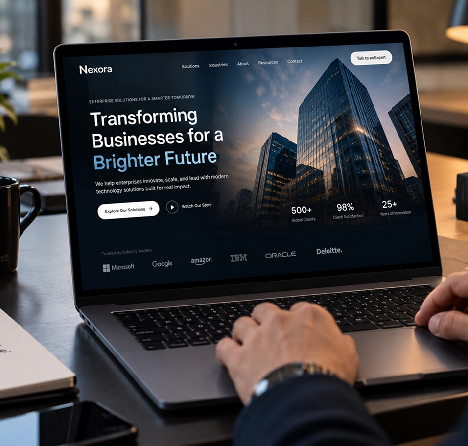 CORPORATE & ENTERPRISE WEB REDESIGN